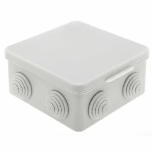 91818396 Распределительная коробка Gusi electric 100x100x55 мм IP54 цвет серый STLM-1447017