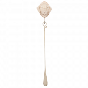 25002,27009 Крючок Лабрадор и рожок для обуви Айвори BOGACHO