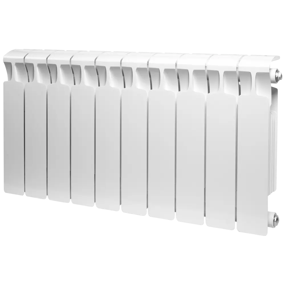Биметаллический радиатор Rifar Monolit 350 - 10 секций с нижним подключением 82116787 STLM-0019509 - Вид №1