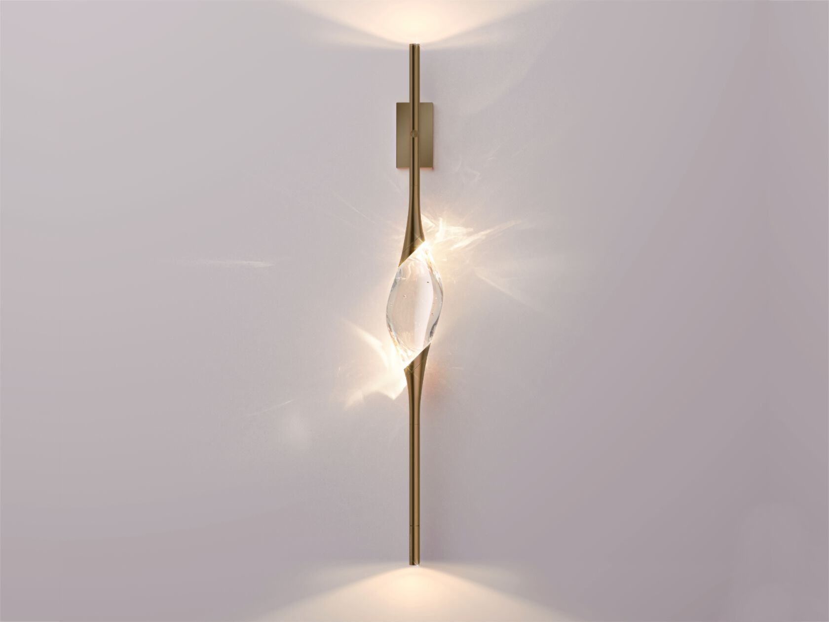 Кристалл светодиодный настенный светильник Il Pezzo Mancante кусок 12 ARCH-00017322 - Вид №2