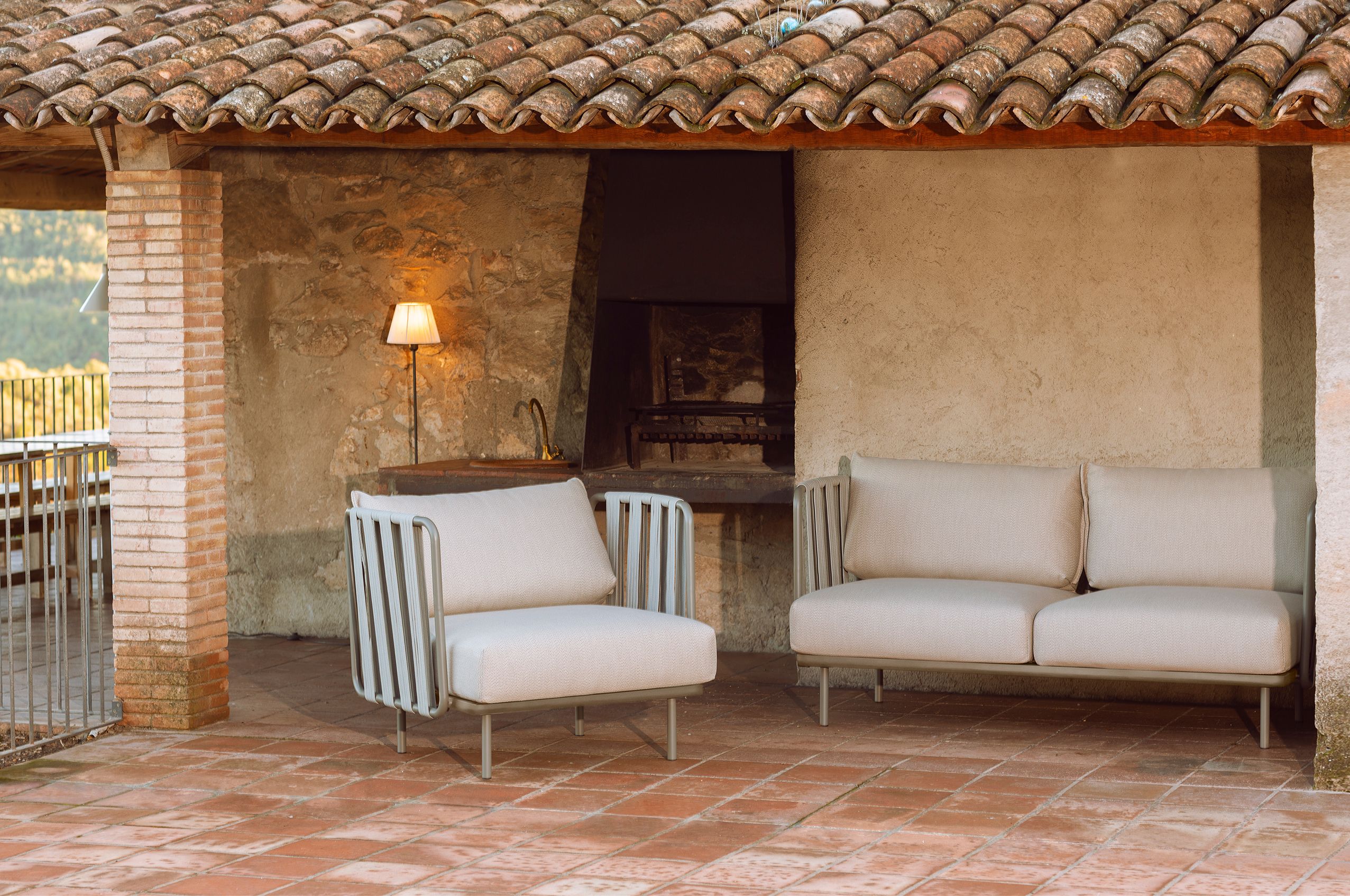 2-местный садовый диван Bivaq Teja ARCH-00092994 - Вид №3