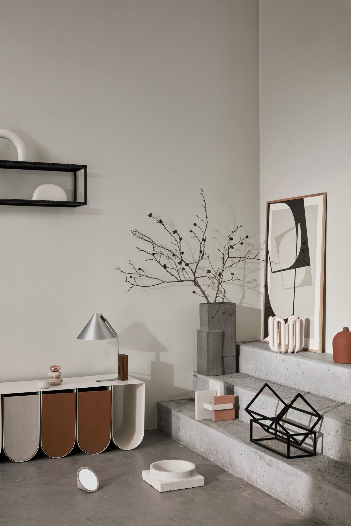 Держатель для журналов из ткани Kristina Dam Studio Изогнутая ARCH-00150451 - Вид №5