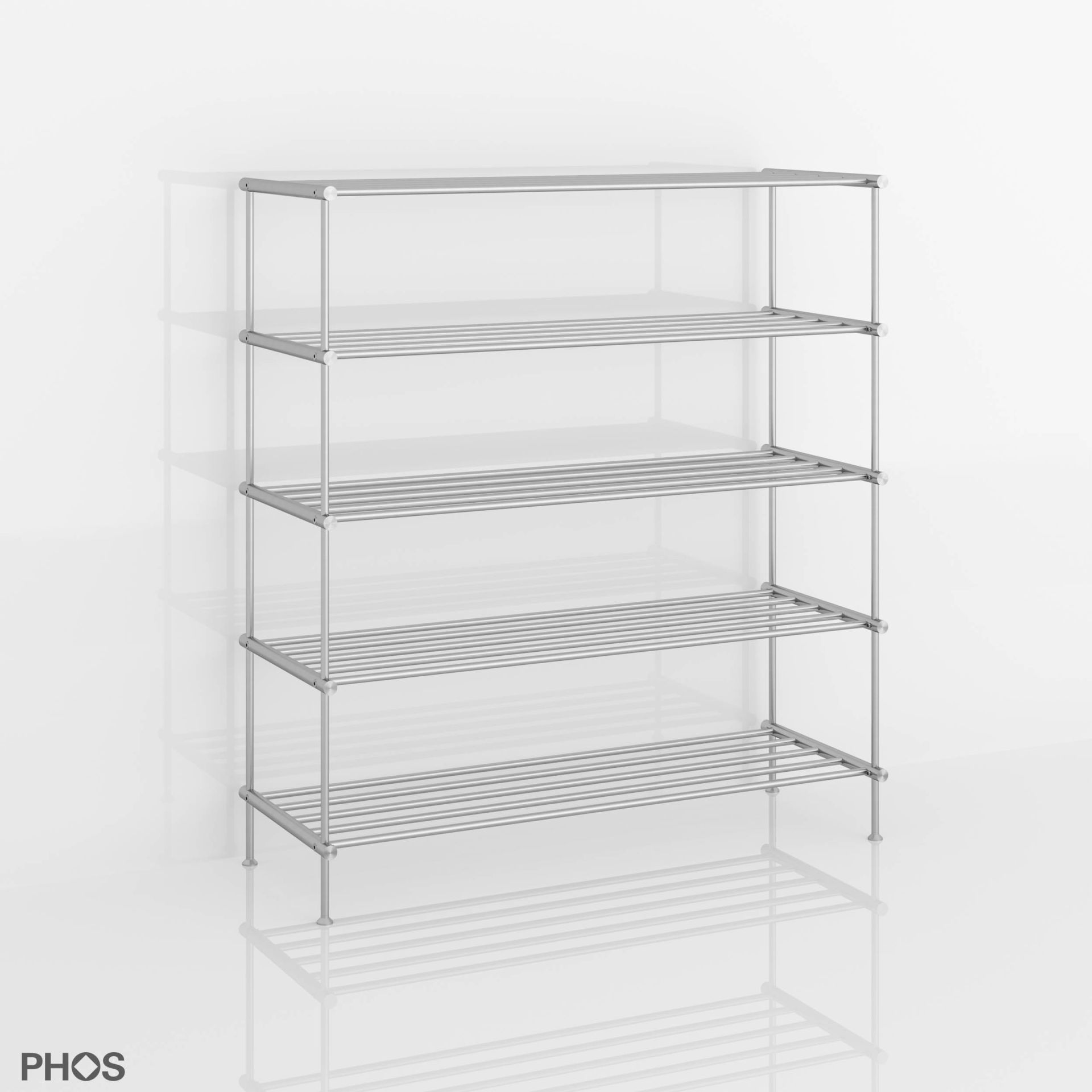 SR600-5 Полка для обуви, 5 уровней, ширина 60 см. PHOS  - Вид №4