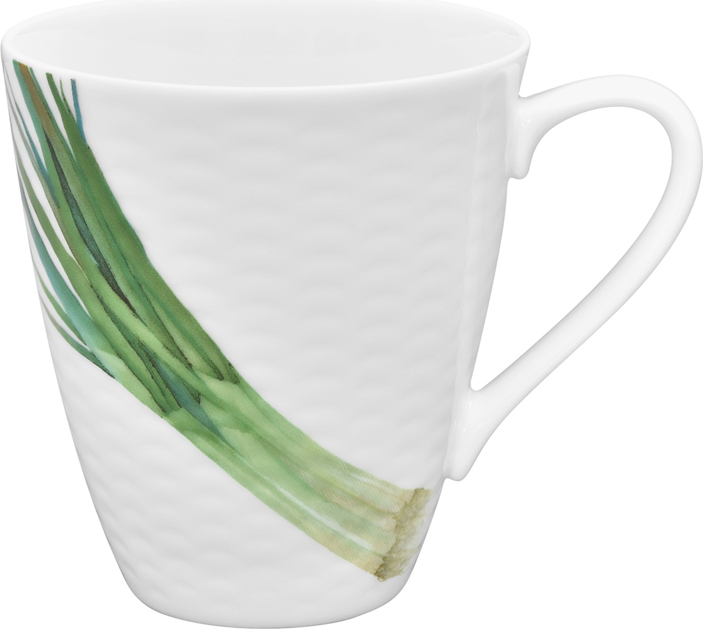 10613959 Noritake Кружка Noritake "Овощной букет.Зелёный лук" 295мл Фарфор 