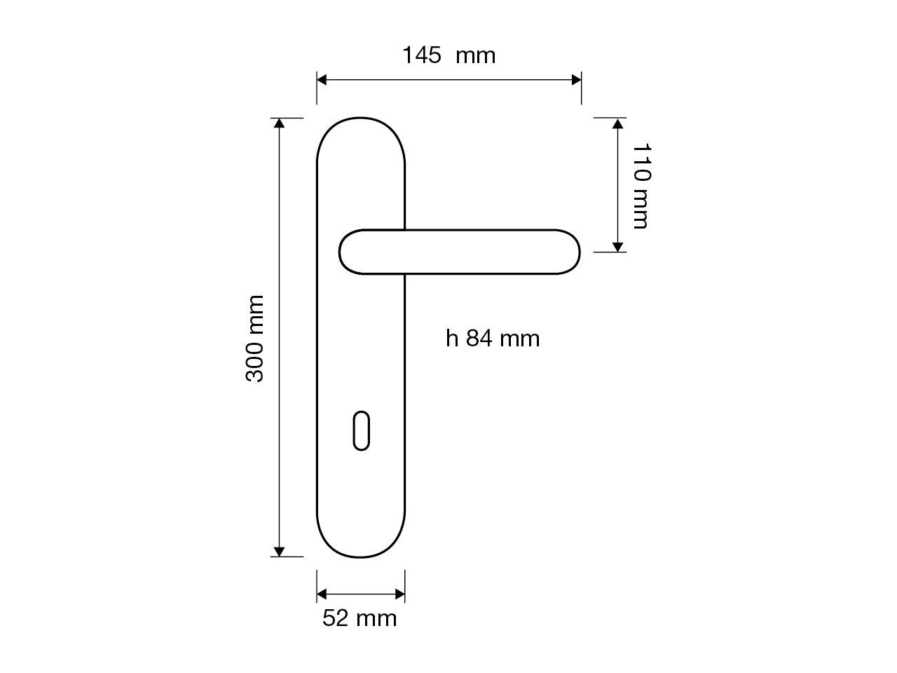 Латунная ручка на пластине с кристаллами Swarovski® LINEA CALI' Jewel ARCH-00007442 - Вид №2