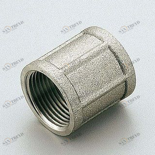 Муфта  1/2"x1/2" никель TIEMME 1500136