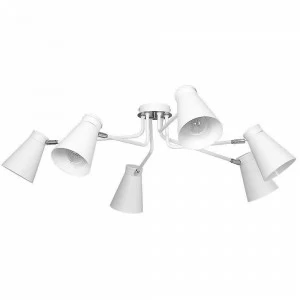 Потолочная люстра Luminex Bevan 5028 LUMINEX ДИЗАЙНЕРСКИЕ, BEVAN 184141 Белый