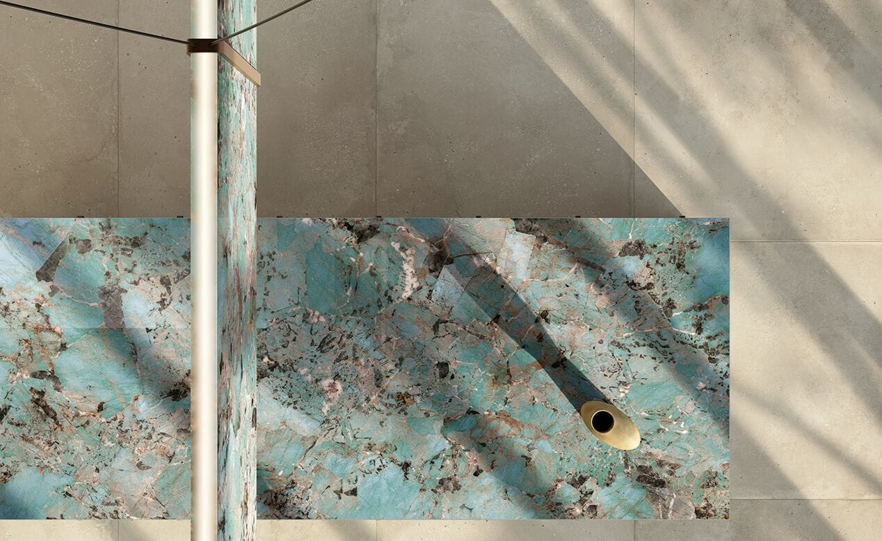 Столешница из керамогранита с мраморным эффектом CERAMICA FONDOVALLE MYTOP ARCH-00095069 - Вид №2