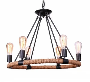 Подвесная люстра Divinare Paula 8108/01 LM-6 DIVINARE ДИЗАЙНЕРСКИЕ, PAULA 074569 Черный