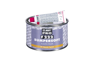 16510463 Шпатлевка PRO F222 BUMPERSOFT черн. 1кг 2220200001 HB BODY