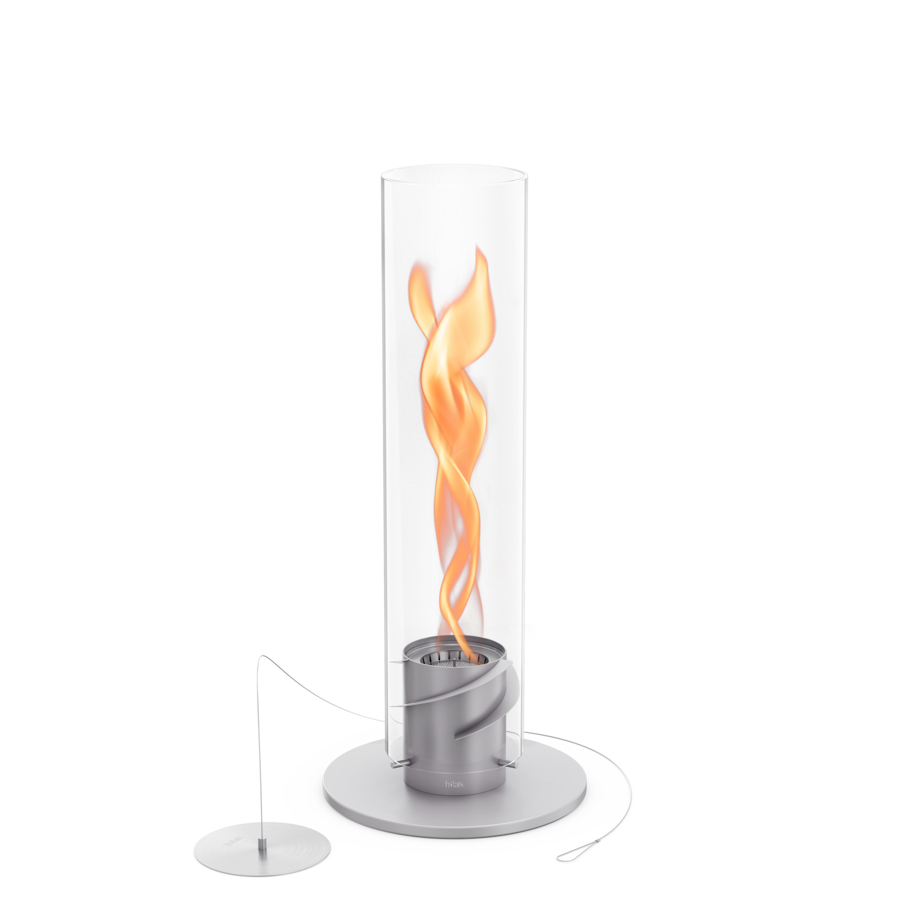 Отдельно стоящий камин из боросиликатного стекла на биоэтаноле höfats Spin ARCH-00067335 - Вид №35