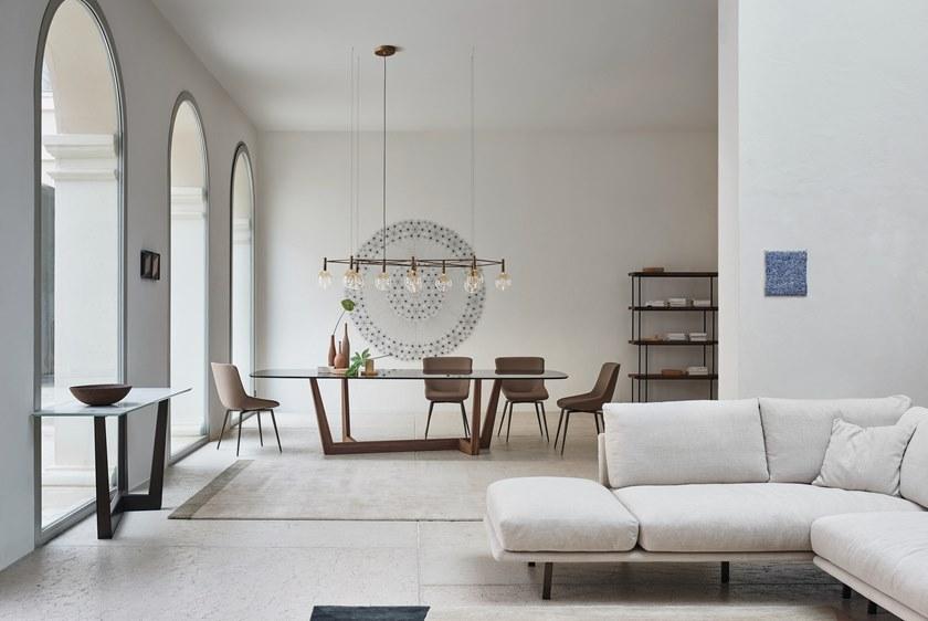 Bonaldo Прямоугольный стол из керамики или хрусталя Art sun-id-1410079 - Вид №1