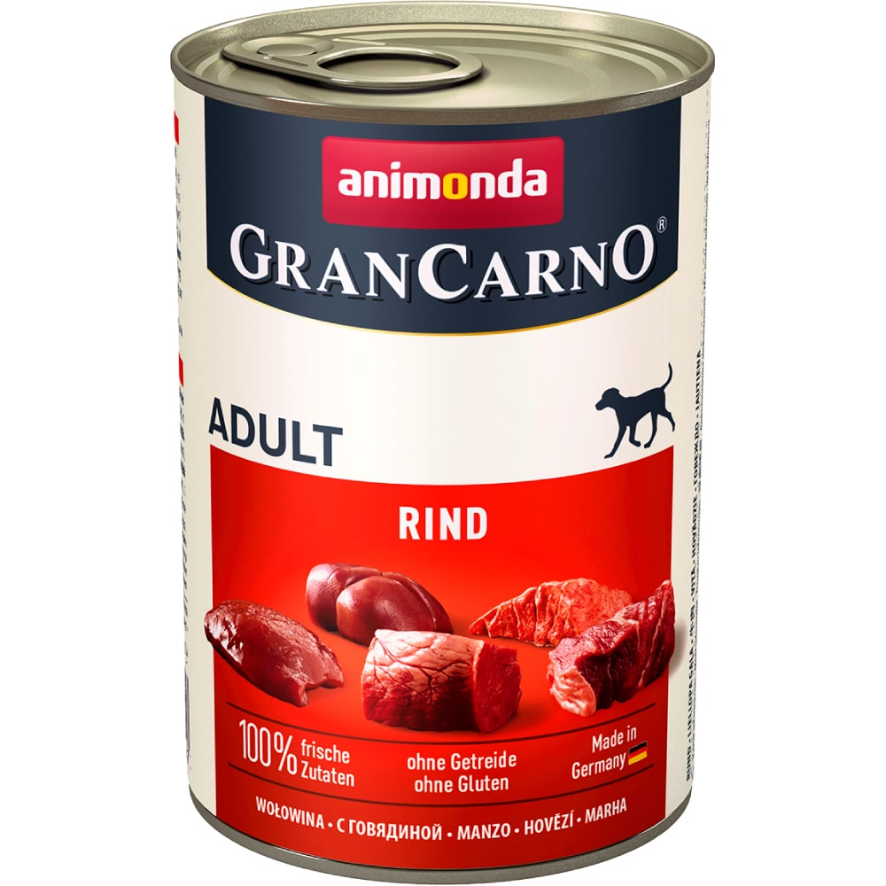 ПР0060004 Корм для собак Gran Carno Original Adult говядина банка 400г Animonda 