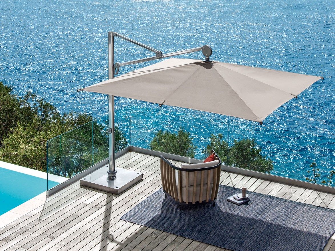 Квадратный поворотный зонтик с боковым полюсом Ethimo Freedom ARCH-00128153 - Вид №2