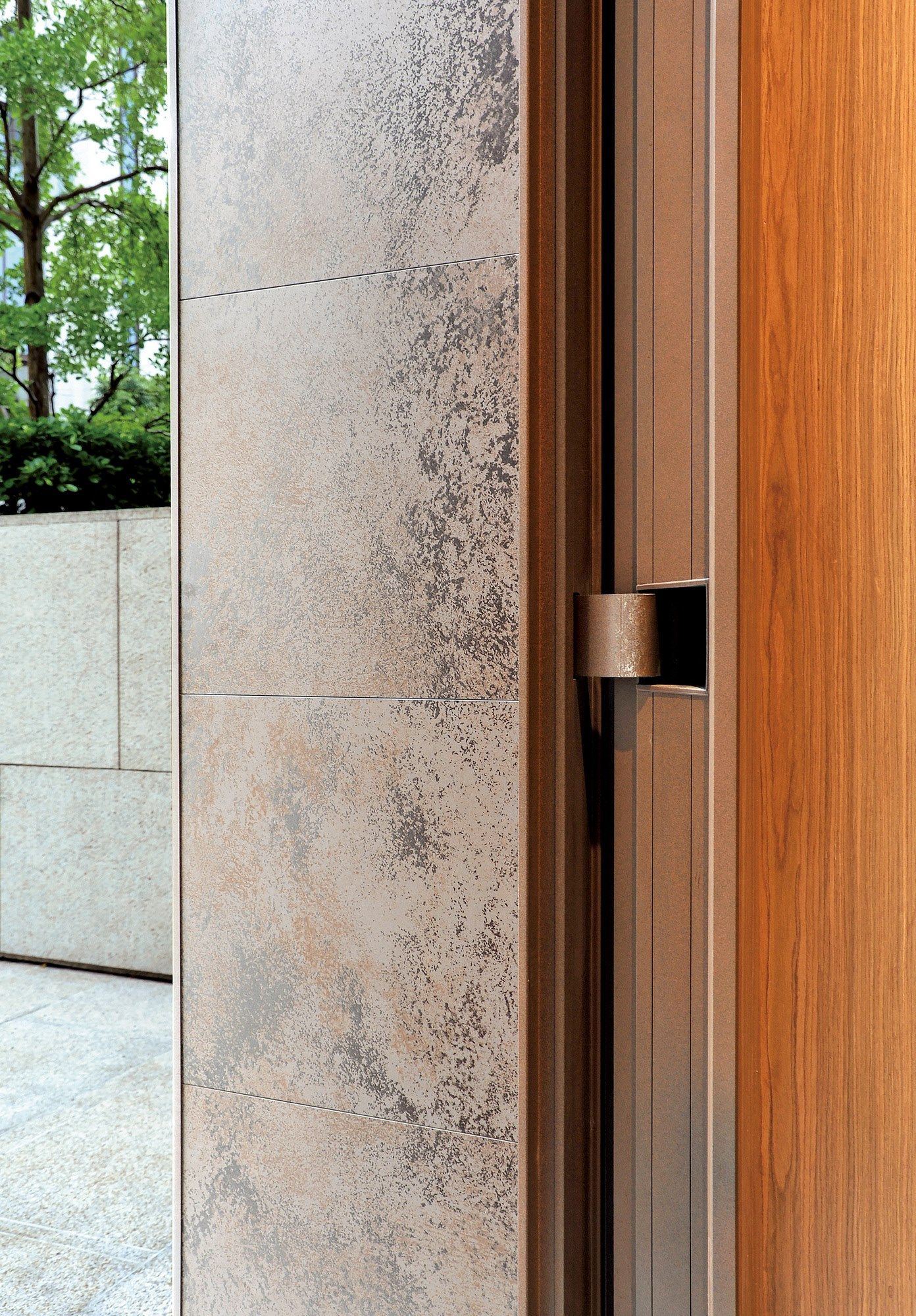 Бронированная входная дверь Laminam® Oikos Tekno ARCH-00121409 - Вид №3