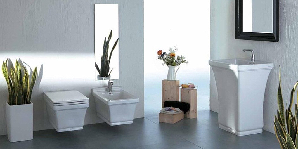 NE00500001 Подвесной унитаз настенный Белый Disegno Ceramica NEO Италия - Вид №1