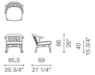 Cappellini Кресло Ash Newood Nw_3r  - Вид №8