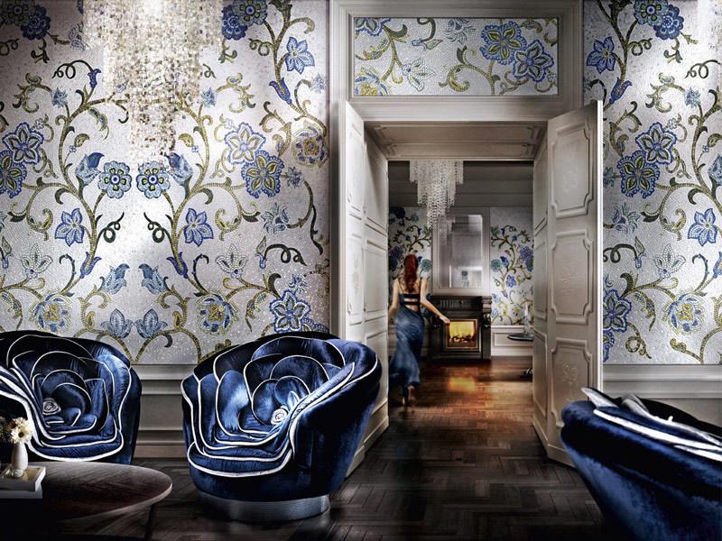 Sicis Мягкое бархатное кресло Nextart sun-id-1472077 - Вид №1