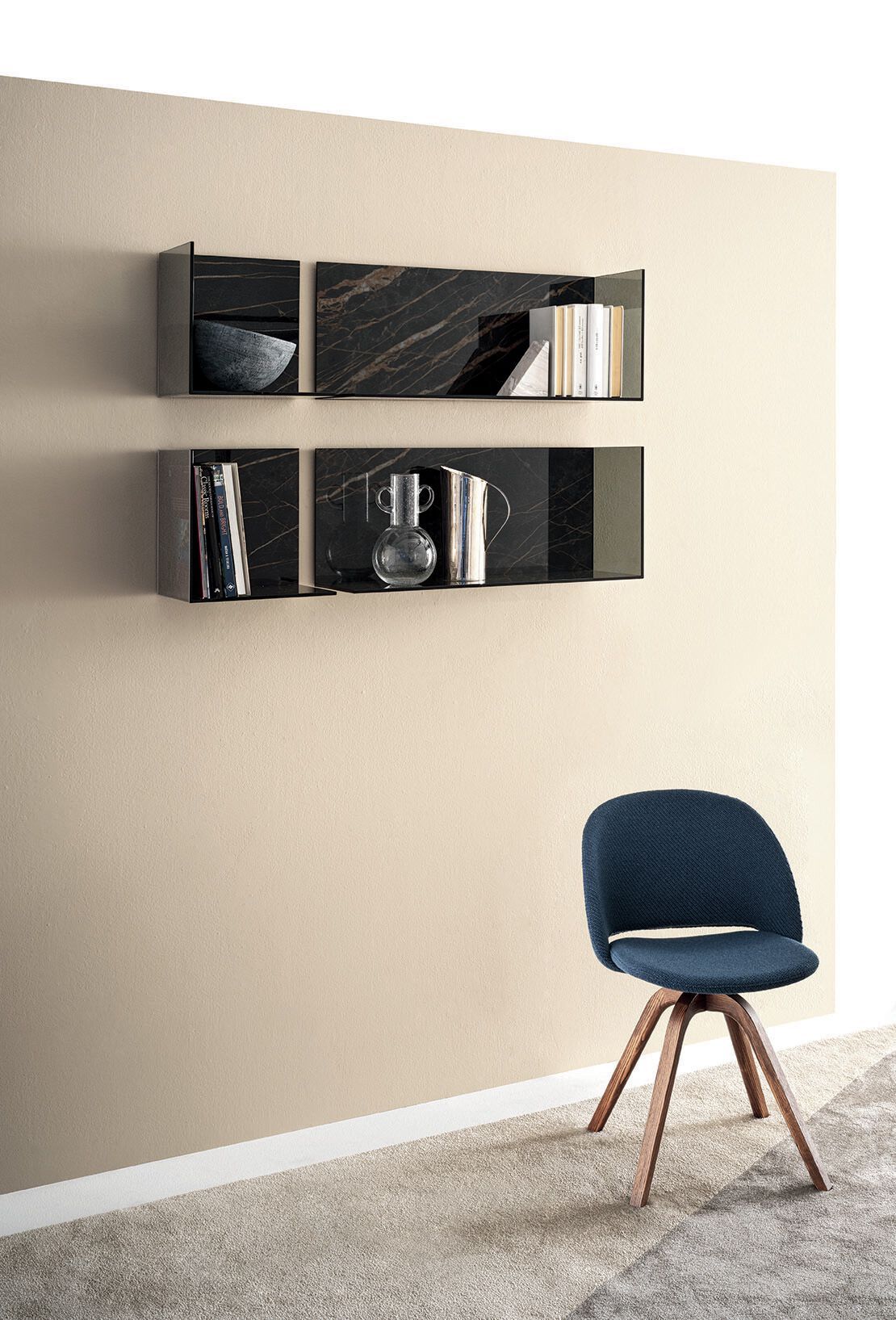 Полка из Супермармо и хрусталя Bontempi Casa ZEN ARCH-00079114 - Вид №1