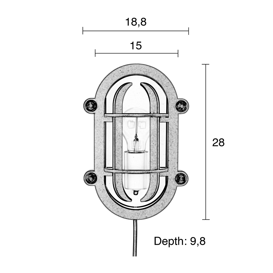 Лампа настенная Navigator, белая Zuiver 5400012 - Вид №8
