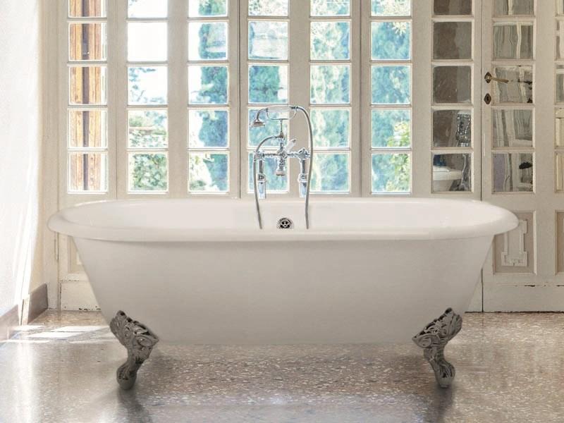 Gentry Home Отдельностоящая чугунная ванна на ножках Vasche da bagno in ghisa sun-id-1499643 - Вид №1
