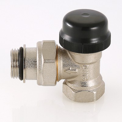 VT.037.N.04 Клапан термостатический угловой с преднастройкой Valtec 1/2"  - Вид №4