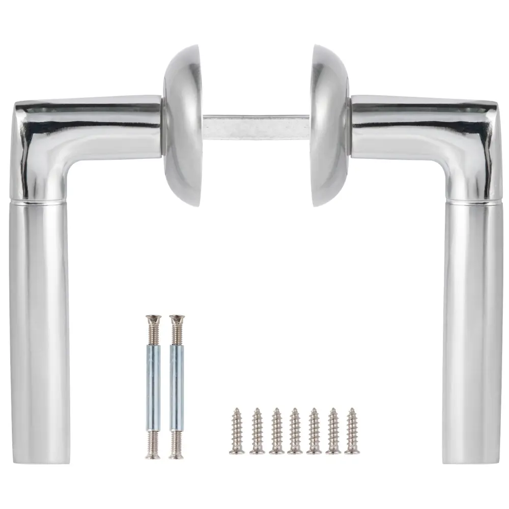 Дверная ручка EDSON EDS-15-Z01 с автовозвратом в матовом хроме 82677952 STLM-0033861 - Вид №2