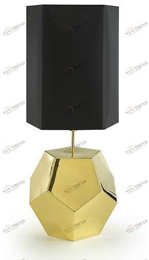 MARIONI Керамическая настольная лампа Penta 02207bl