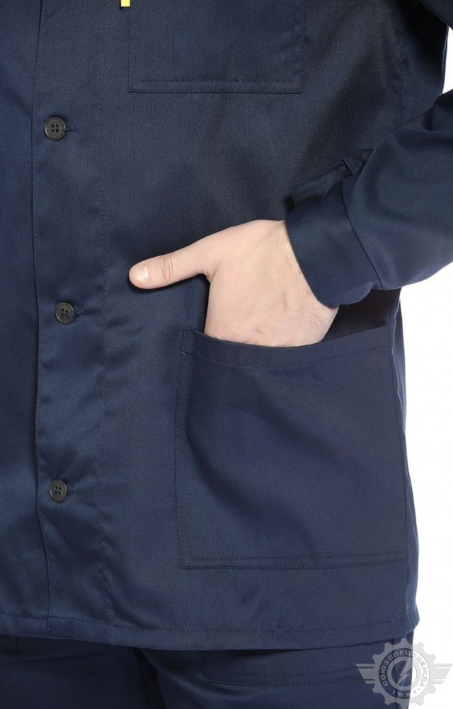 61013 Костюм "Труд-2" темно-синий  Летняя спецодежда  размер 56-58/170-176  - Вид №11