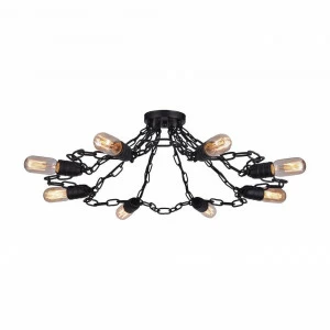 Потолочная люстра Arte Lamp A9344PL-8BK ARTE LAMP ДИЗАЙНЕРСКИЕ 184506 Черный