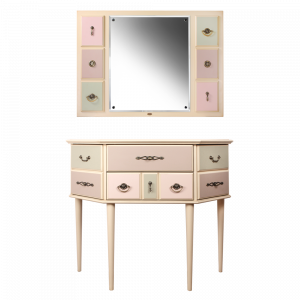 71178,11538 Консоль и зеркало Пандора Акварель BOGACHO