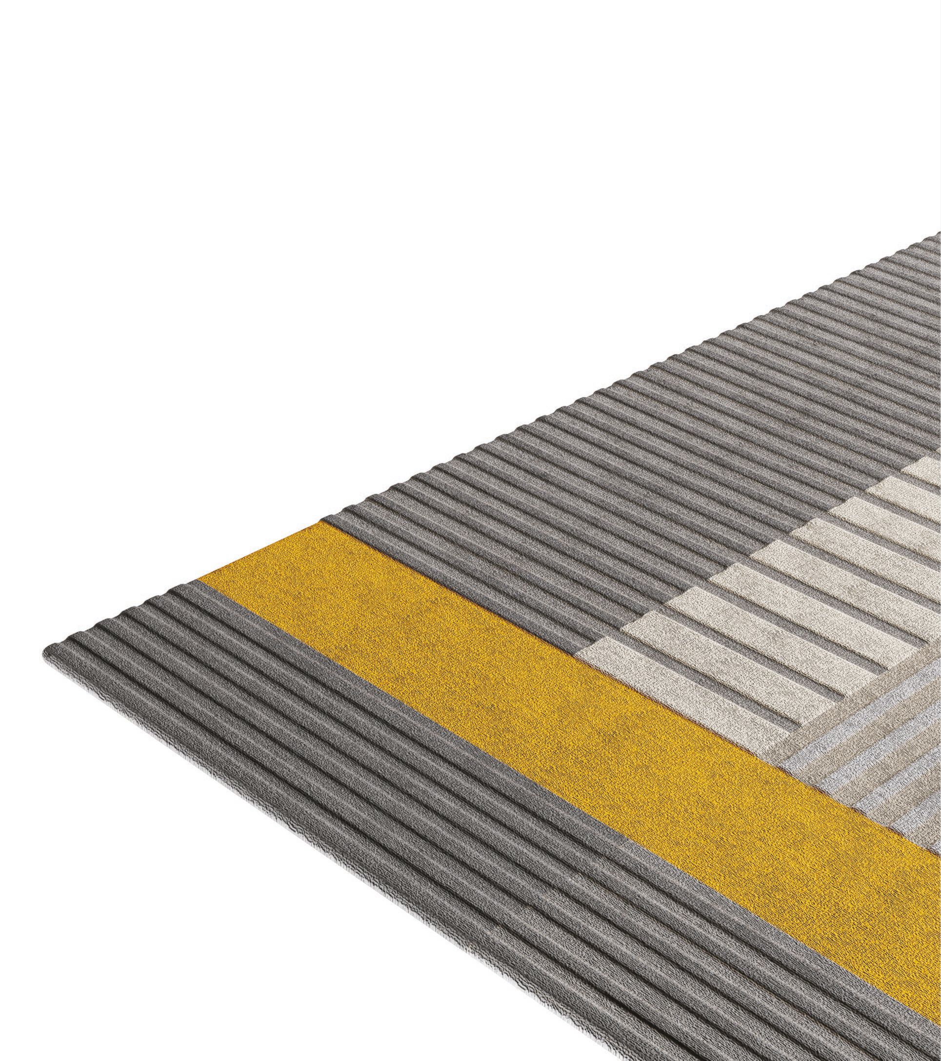 Полосатый ковер ручной работы Casamilano CROSS ARCH-00049261 - Вид №1