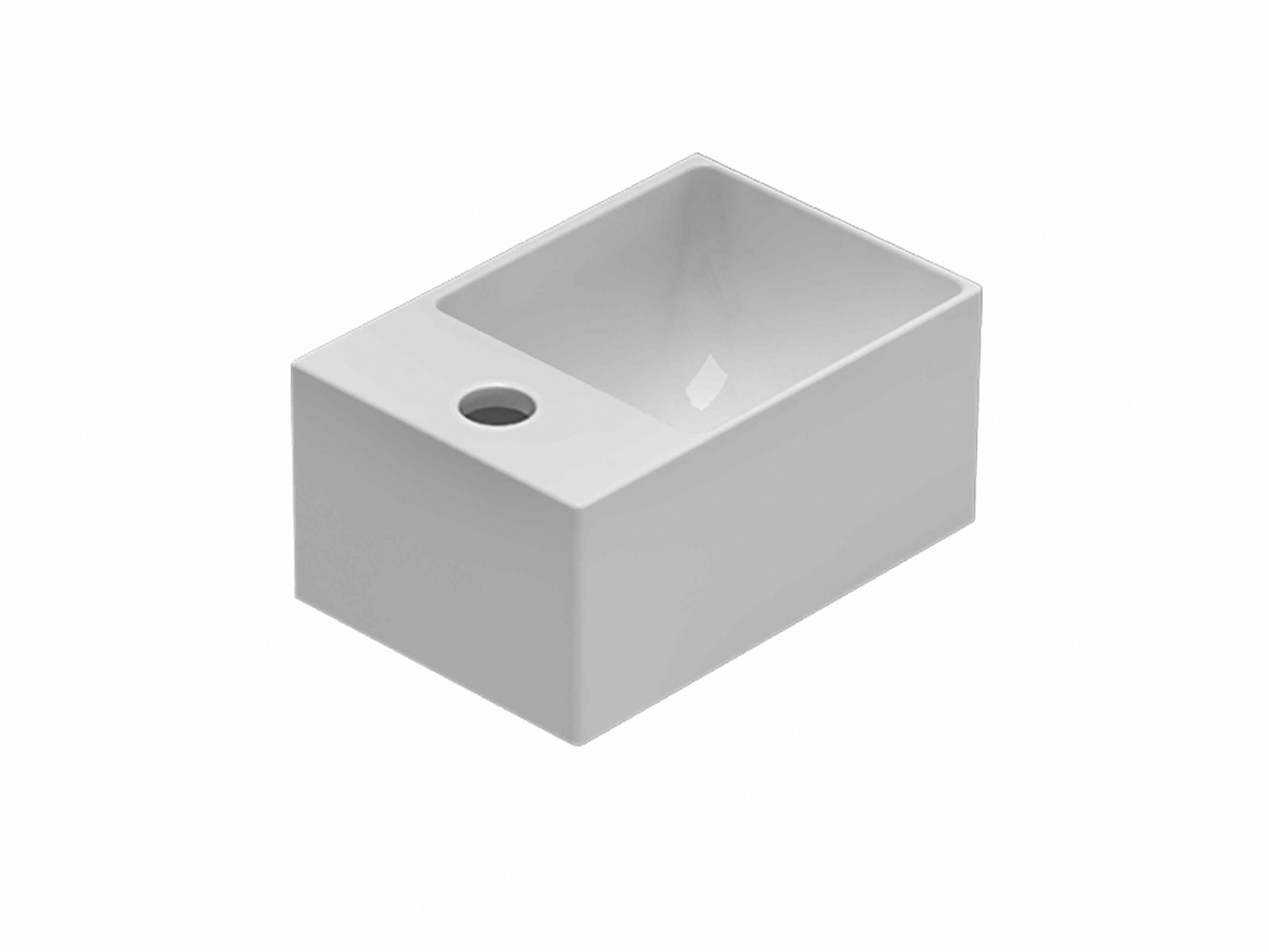 Керамическая прямоугольная ручная мойка Ceramica Globo плиты ARCH-00074223 - Вид №1