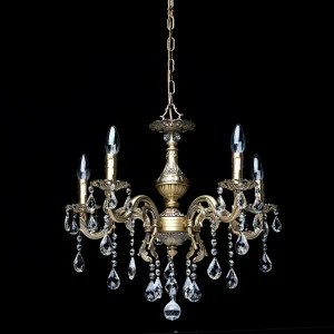 Подвесная люстра MW-Light Свеча 24 301017605 MW-LIGHT ДИЗАЙНЕРСКИЕ, СВЕЧА 185569 Бронза