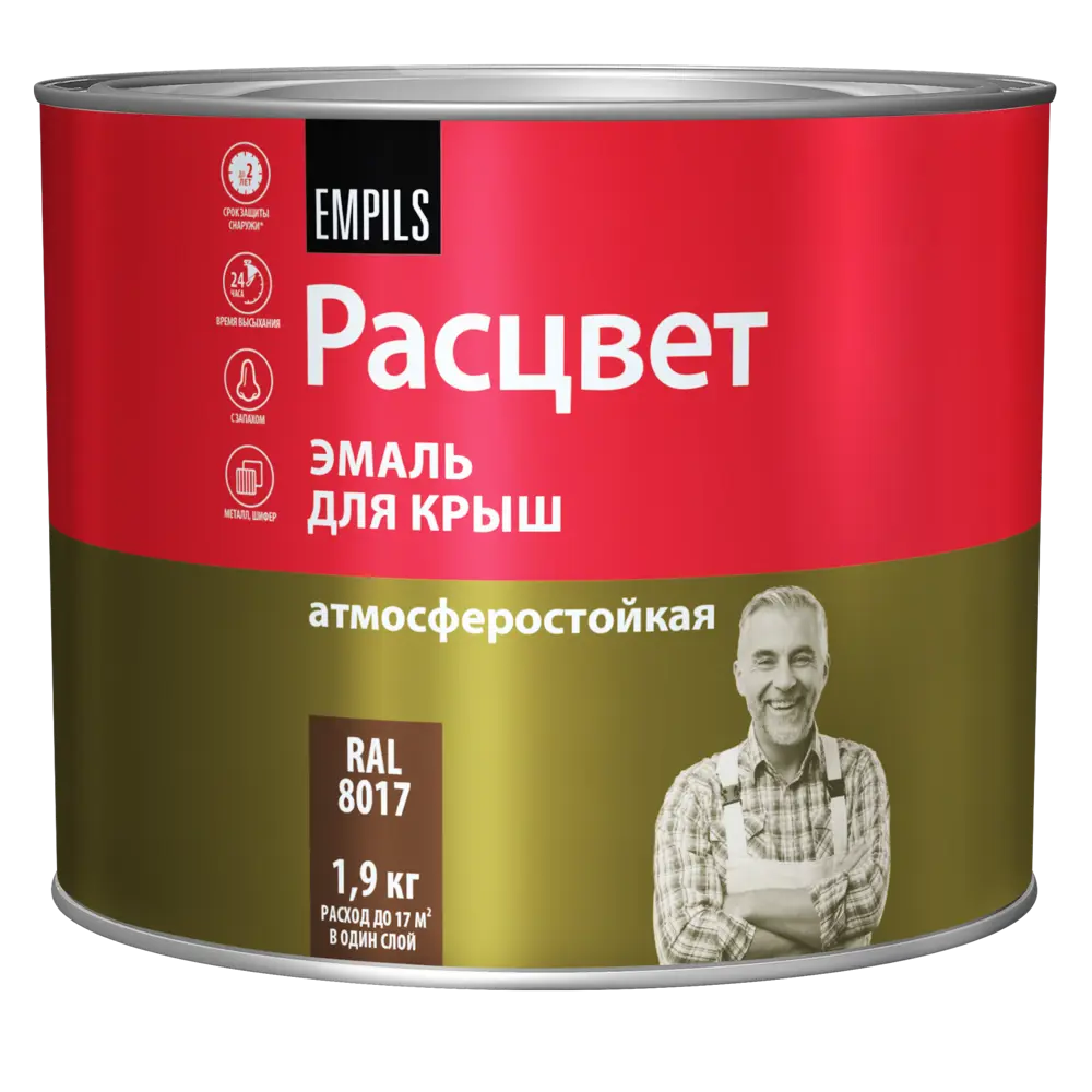 Эмаль для кровли РАСЦВЕТ - надежная защита металлических поверхностей 18449447 STLM-0010822 - Вид №1