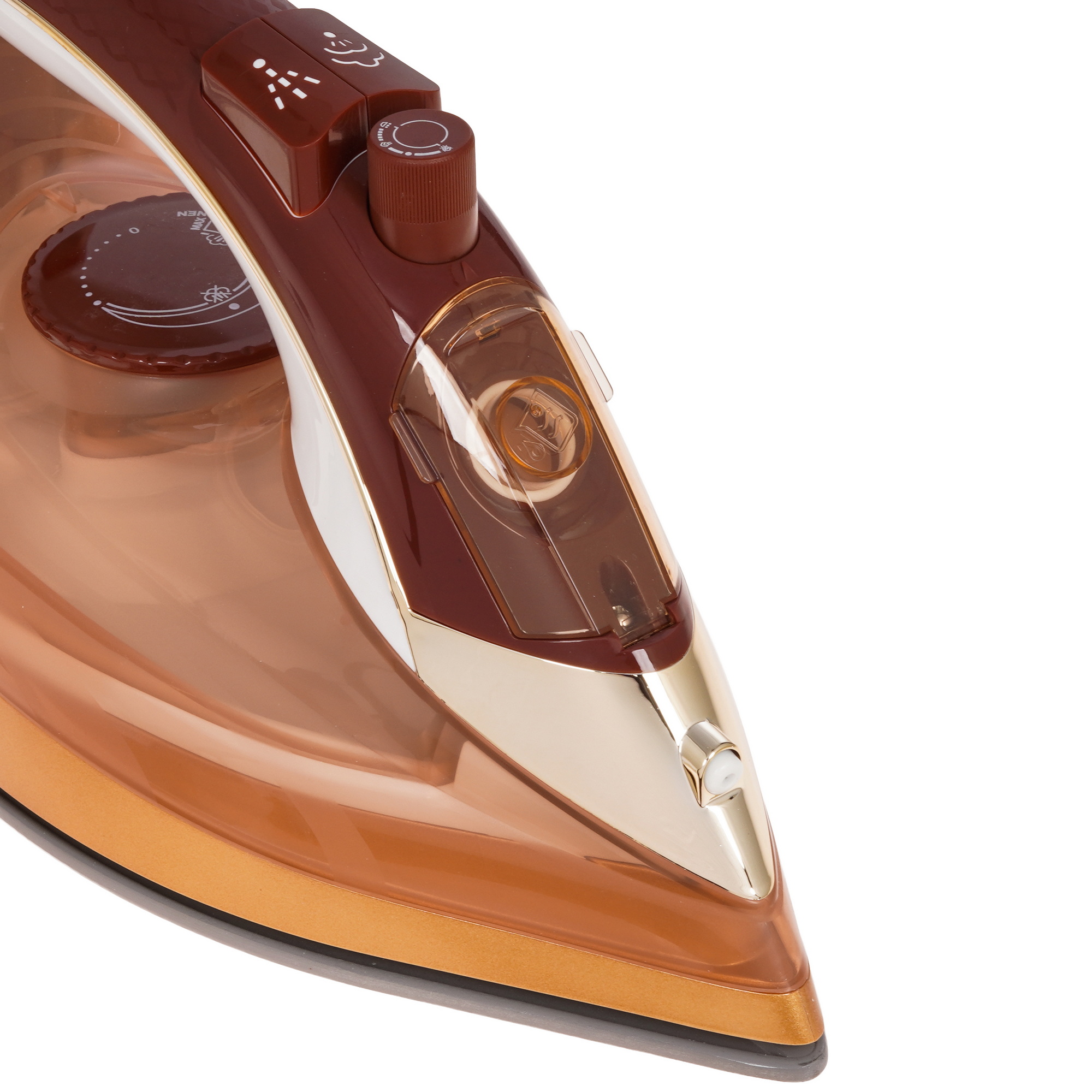 9237155 Утюг LEBEN 249-042 оранжевый STDN-0039687 - Вид №4