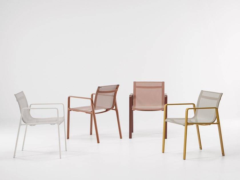 Kettal Штабелируемое садовое кресло из ткани Park life #11100 - Вид №1