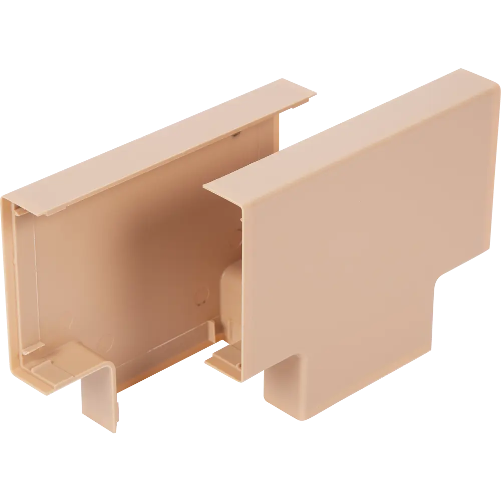 Тройник для кабель-канала T-Plast 74х20 мм цвет дуб 2шт. 18691284 STLM-2129520 TPlast  - Вид №2