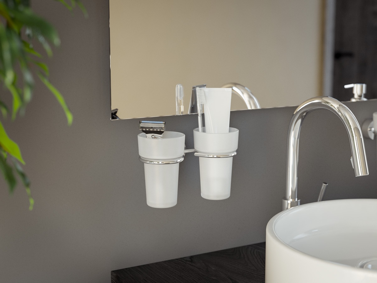 NOS 007 Держатель с 2-мя стаканами FBS Nostalgy - Вид №2