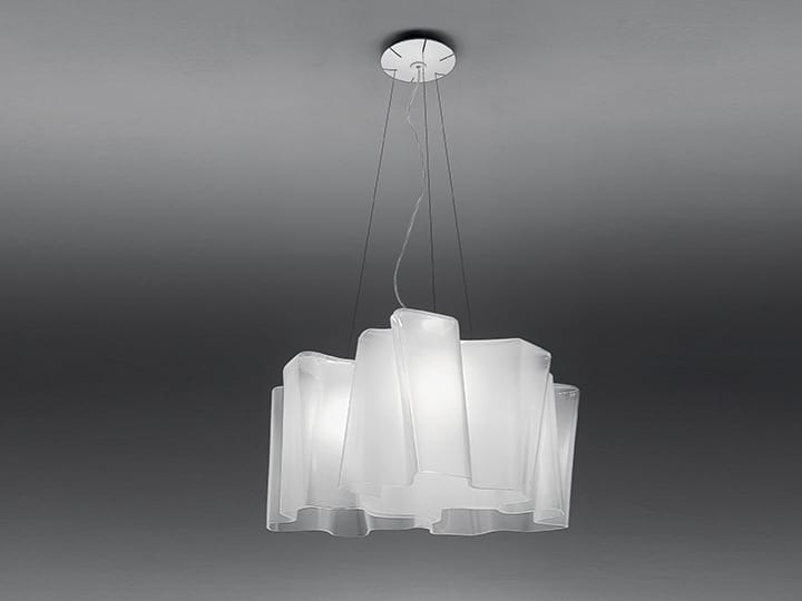 Подвесной светильник из дутого стекла Artemide LOGICO 3X120° ARCH-00078814