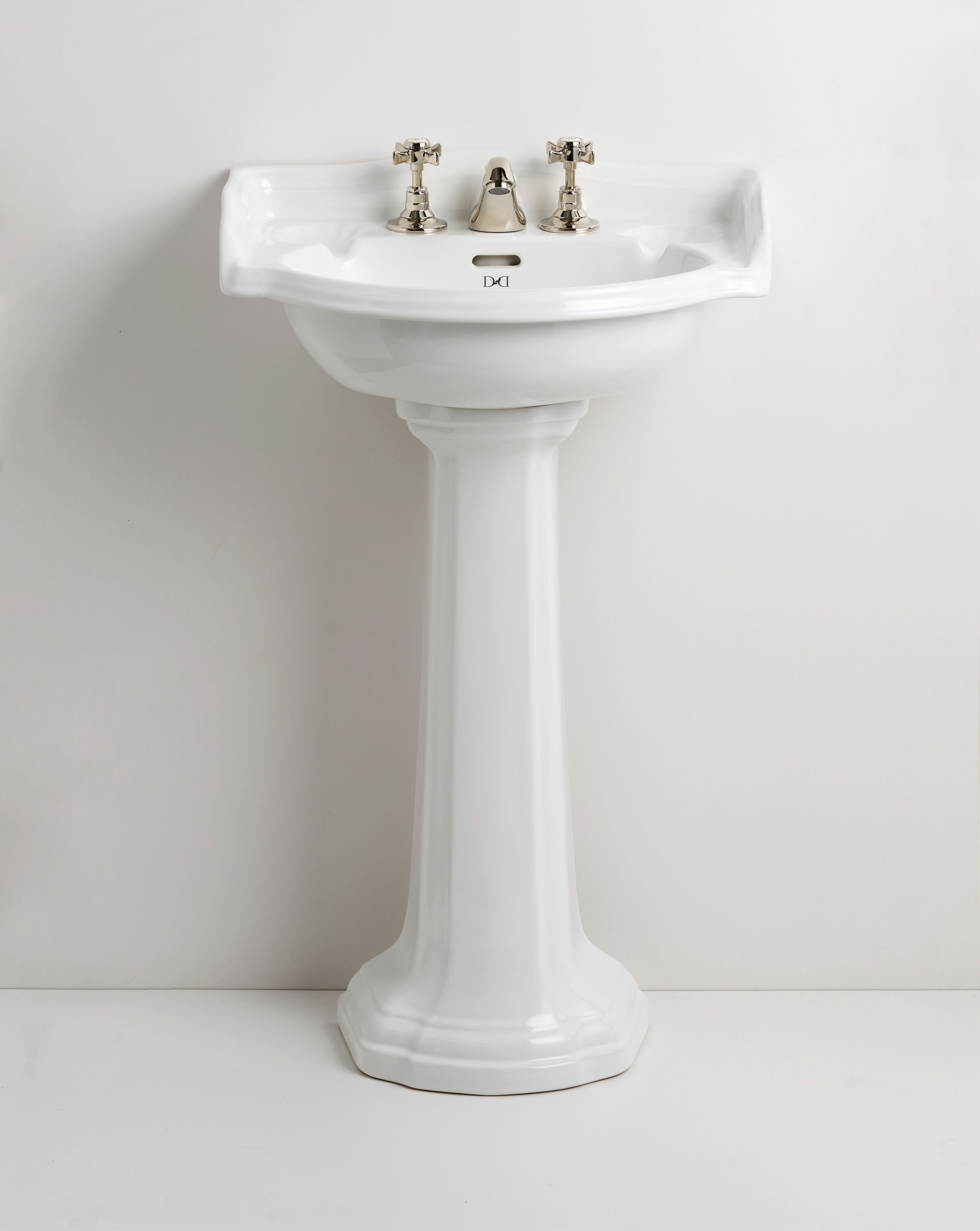 Раковина из керамических материалов на колонне Devon&Devon Оксфорд ARCH-00136740 - Вид №5