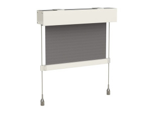 Приводной роликовый занавес и лебедка или моторный контейнер