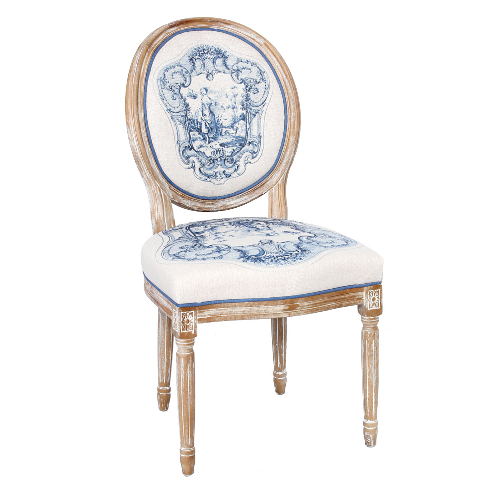Ch211497 Стул «Туаль де Жуи», сюжет 2, антик блю Object Desire  - Вид №1