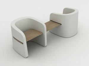 Plust Скамейка из полиэтилена Talea