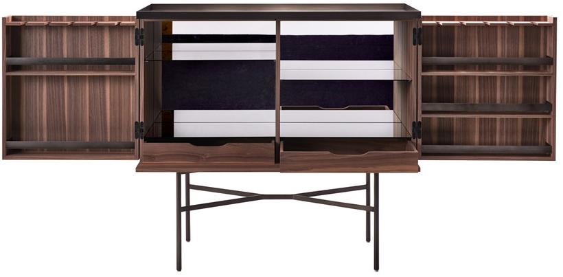 more Барный шкаф из орехового дерева со встроенной подсветкой Harri sun-id-1350222 - Вид №2