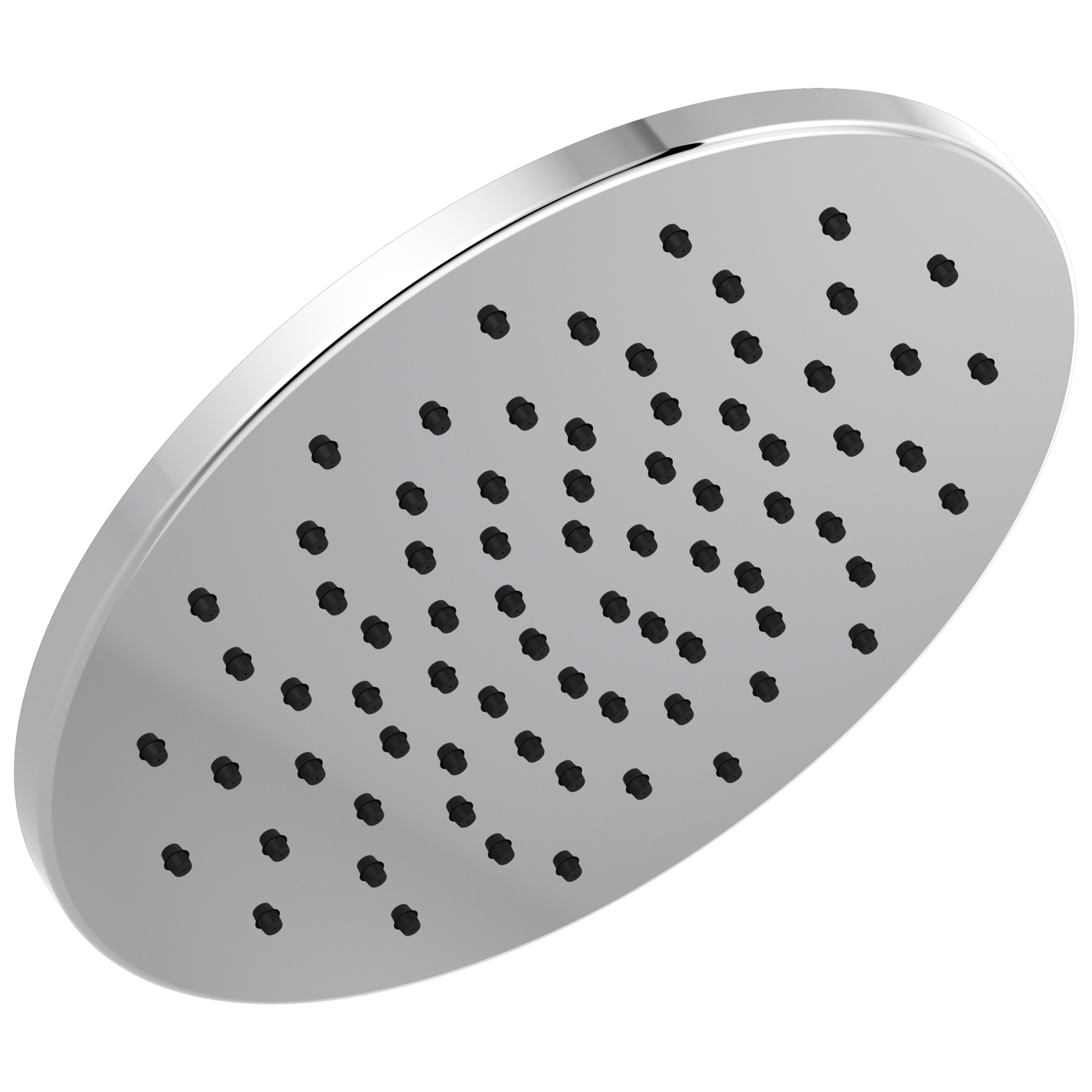 52158-KS Металлическая душевая лейка Raincan с одинарной настройкой Delta Faucet Universal Showering Черный нержавеющий 