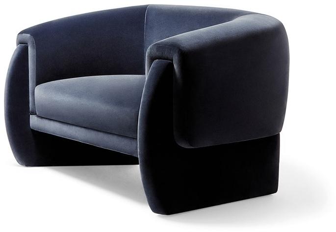 Munna Мягкое бархатное кресло Luke sun-id-1459172 - Вид №1