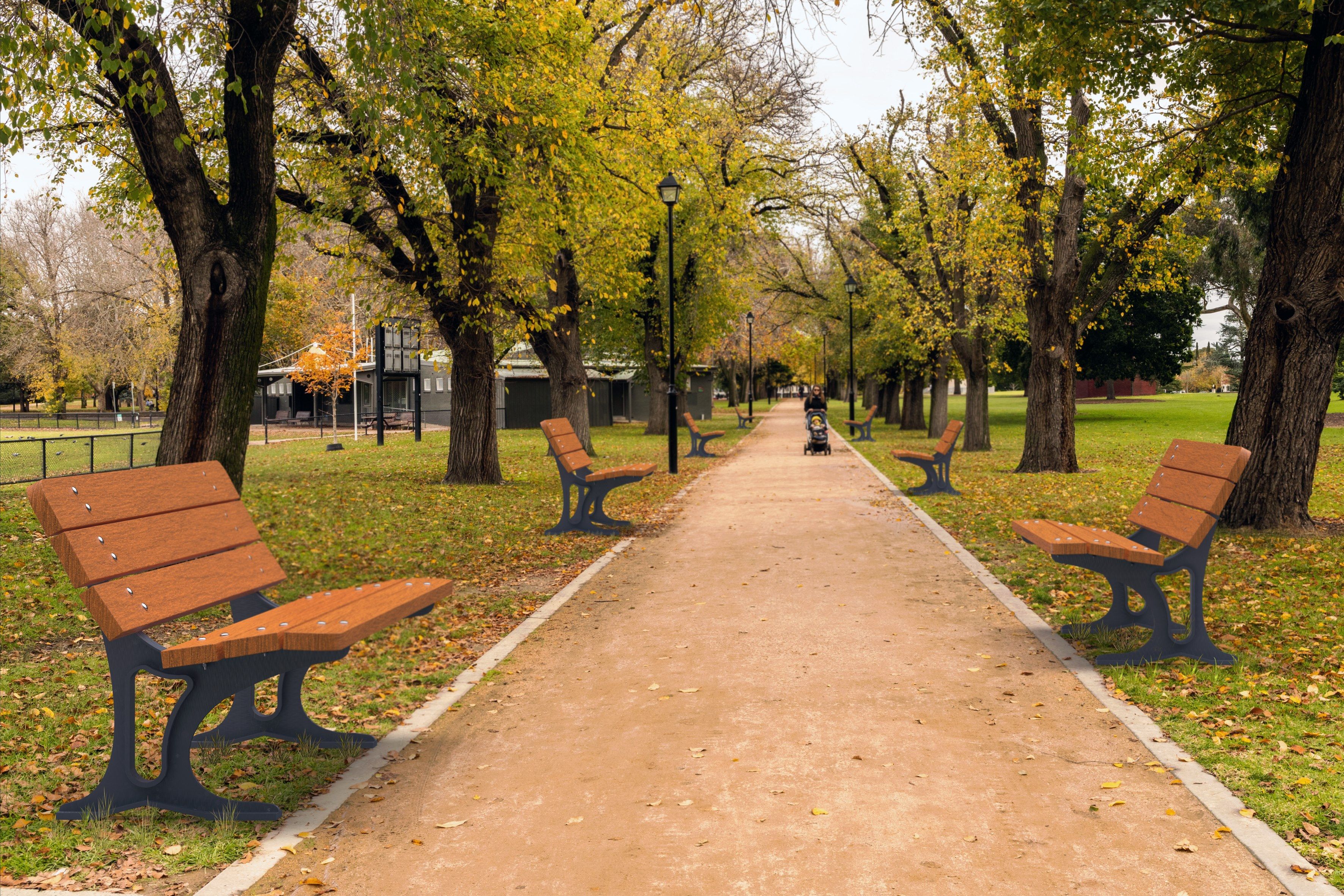 Деревянная скамья со спинкой Lazzari Париж ARCH-00087265 - Вид №1