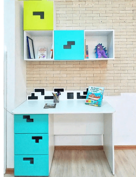 Полка детская навесная горизонтальная "Продленка-1" МАНДАРИН ПРОДЛЕНКА 178757 Белый Santreyd  - Вид №2