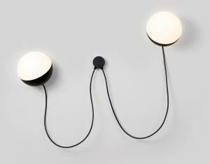 Milan Iluminacion Светодиодный настенный светильник прямого света из стали Half